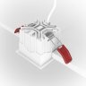 Встраиваемый светильник Maytoni Alfa LED DL043-01-10W3K-D-SQ-W