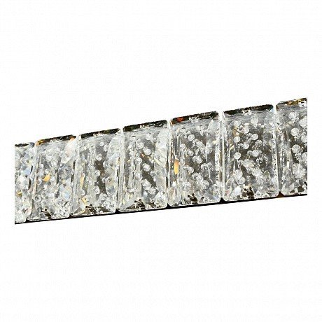 Подвесная светодиодная люстра с ПДУ iLedex Crystal ice MD7212-105B Хром