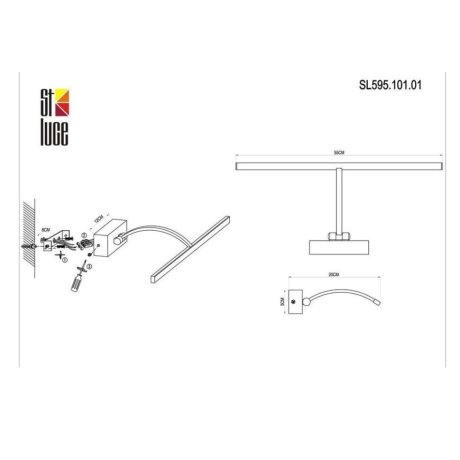 Подсветка для картин ST-Luce Minare SL595.101.01