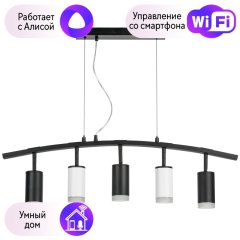 LR7353733620 Подвесной светильник Rullo Lightstar с поддержкой Алисы, (комплект из 571735+214437-3+214436-2+202430-5)