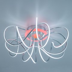 Светодиодная потолочная люстра с голосовым управлением Citilux Джемини Смарт CL229A161E RGB