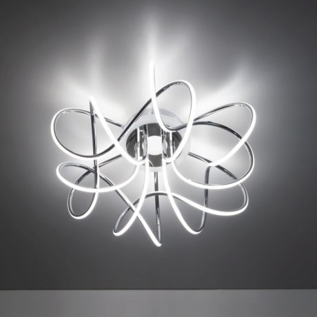 Светодиодная потолочная люстра с голосовым управлением Citilux Джемини Смарт CL229A161E RGB