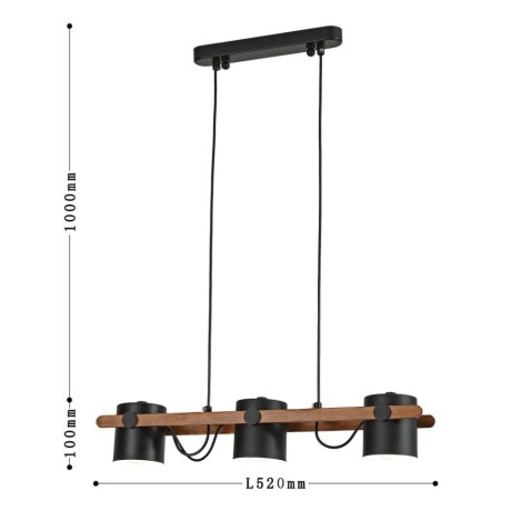 Люстра с лампочками F-Promo Scandy 3004-3P+Lamps