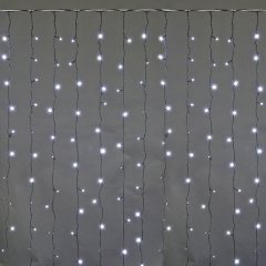 2*3м. Гирлянда занавес 440LED (холодный) A-945 WT Sneha 1413987