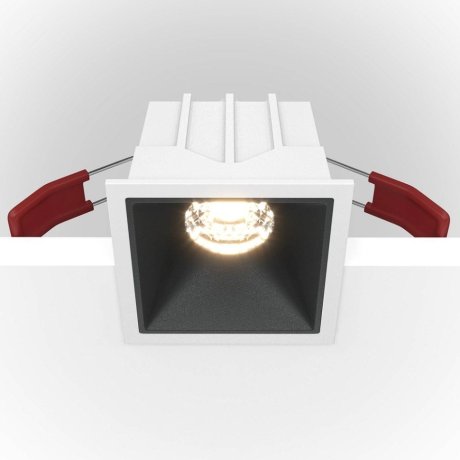 Встраиваемый светильник Maytoni Alfa LED DL043-01-10W3K-D-SQ-WB