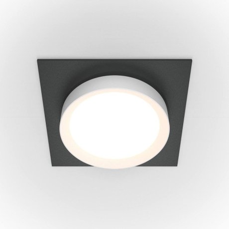 Встраиваемый светильник Maytoni Hoop DL086-GX53-SQ-BW