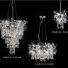 Подвесная люстра Crystal Lux Romeo SP10 Chrome D600 (2830/310)