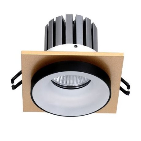 Встраиваемый светильник с лампочкой Favourite Diversa 2887-1C+Lamps Gu10