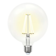 Филаментная лампа E27 10W 4000K (белый) Sky Uniel LED-G125-10W-NW-E27-CL PLS02WH (UL-00004859)