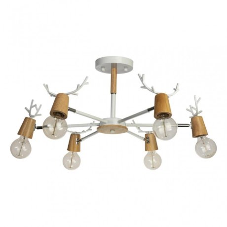 Люстра на штанге LOFTIT Sven 10024/6 White