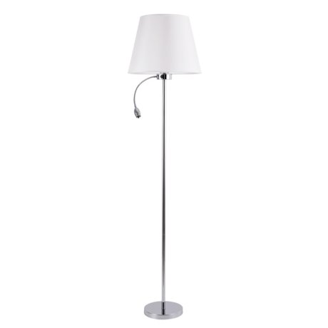 Торшер с лампочкой Arte Lamp Elba A2581PN-2CC+Lamps