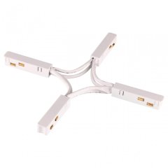 Гибкий токопроводящий соединитель для низковольтного шинопровода "X-образный" Novotech FLUM 135177