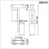 Трековый светильник 16W 4000К для ультратонкого магнитного шинопровода Novotech SMAL 359107