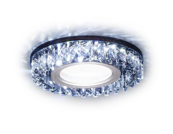 Встраиваемый светодиодный светильник Ambrella light Led S255 BK