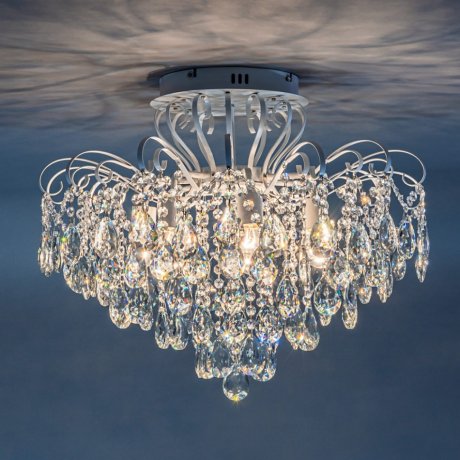 Потолочная люстра Escada Waltz 1121/7PL White/Silver