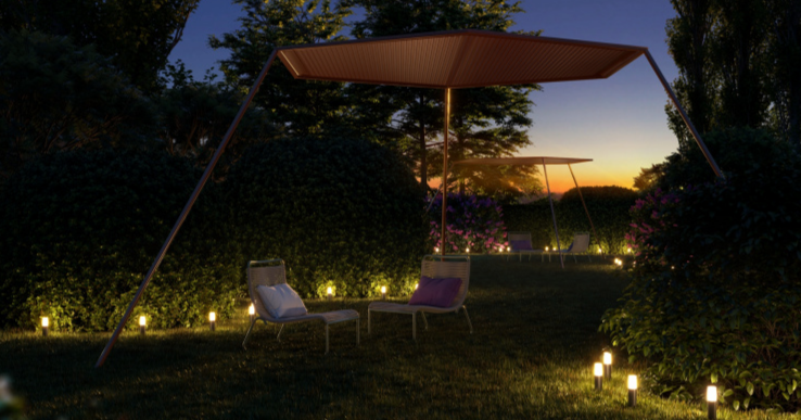 Ландшафтный светодиодный светильник Maytoni Outdoor O416FL-L3B3K