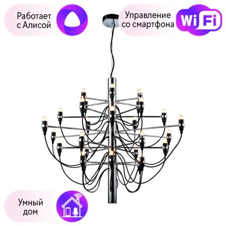 Подвесная люстра DIVINARE MOLTO с поддержкой Алиса 8030/02 LM-30-A