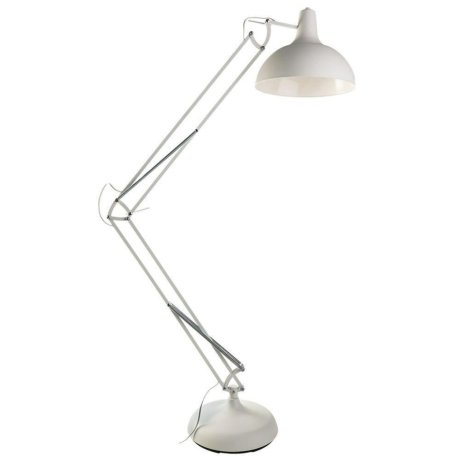 Торшер с лампочкой Arte Lamp Goliath A2487PN-1WH+Lamps