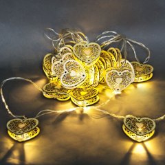 5м. Гирлянда с насадками 20LED (теплый) A-406 Sneha 1413836