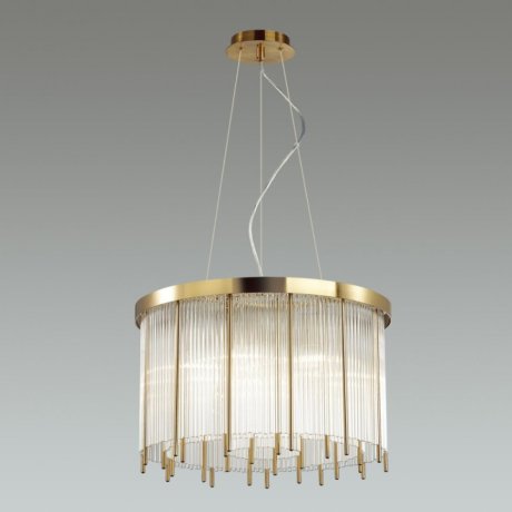 Подвесная люстра с лампочками Odeon Light York 4788/7+Lamps E14 Свеча