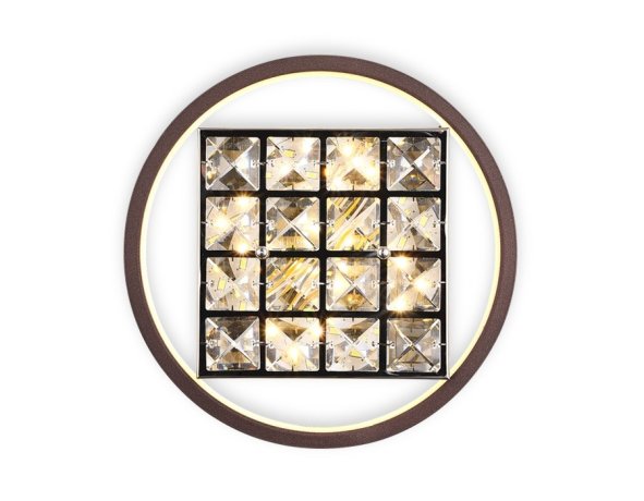 Настенно-потолочный светодиодный светильник Ambrella light Ice FA105