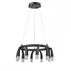 Люстра светодиодная подвесная Vele Luce Negro VL7102P10