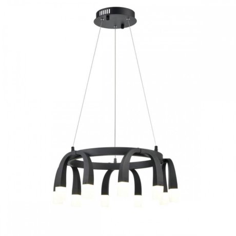 Люстра светодиодная подвесная Vele Luce Negro VL7102P10