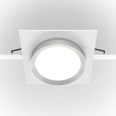 Встраиваемый светильник Maytoni Hoop DL086-GX53-SQ-WS