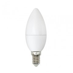 Светодиодная лампа E14 6W 4000K (белый) Bicolor Uniel LED-C37-6W-WW+NW-E14-FR PLB01WH (UL-00001570)