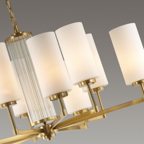 Подвесная люстра с лампочками Odeon Light Kasali 4990/10+Lamps Е27 Свеча