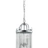 Подвесной светильник Crystal Lux TADEO SP4 D200 CHROME/TRANSPARENTE