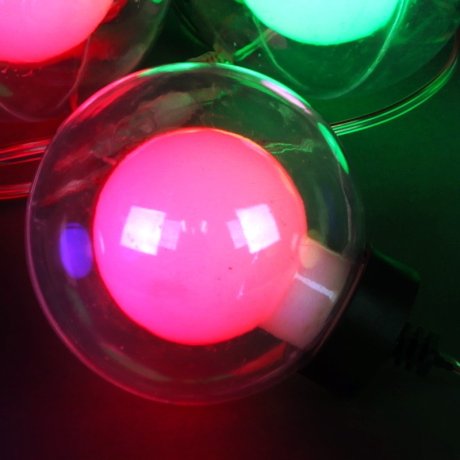 3х0.4м. Гирлянда бахрома D 7,5см 8LED (RGB) A-502 Sneha 1421865