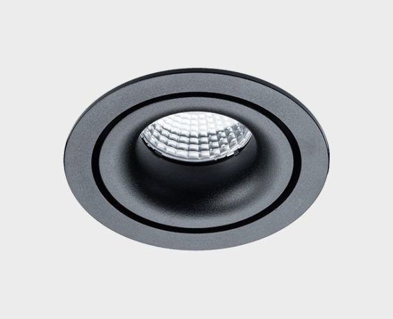 Встраиваемый диммируемый светильник Italline IT02-008 Dim black