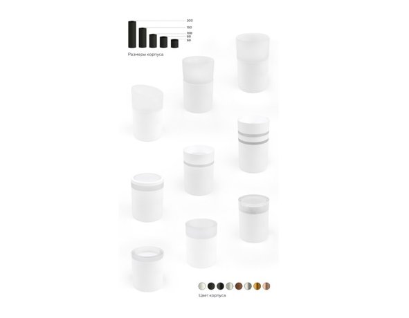 Насадка передняя для корпуса светильника с диаметром отверстия D60mm Ambrella light Diy Spot N6228