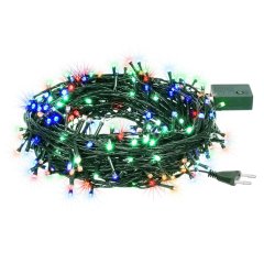 20м. Электрогирлянда ''Нить'' с контроллером (RGB) 200LED IP20 Vegas 55067