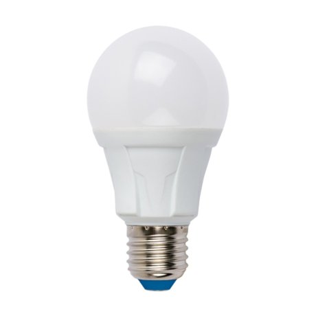 Светодиодная лампа E27 8W 6500K (холодный) Uniel LED-A60 8W-DW-E27-FR PLP01WH (UL-00002003)