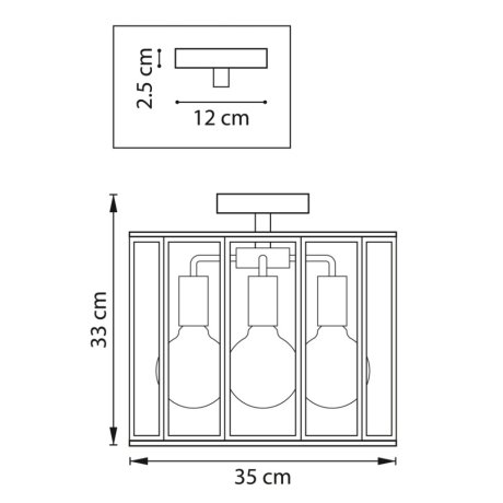 Потолочный светильник Genni Lightstar 798231