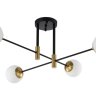 Потолочная люстра Crystal Lux FIDEL PL4 BLACK