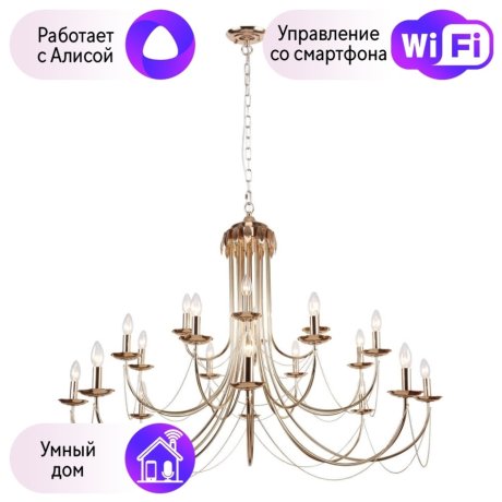 Подвесная люстра F-Promo Plini с поддержкой Алиса 2591-20P-A