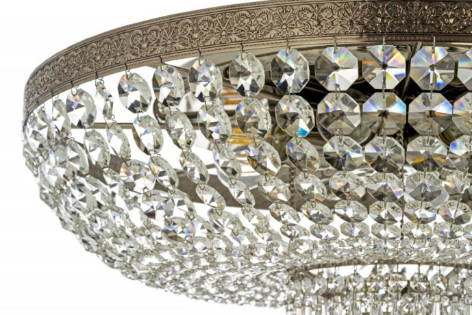 Потолочная люстра на штанге Arti Lampadari Santa с поддержкой Алиса Santa E 1.2.60.600 N-A