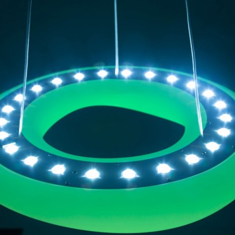 Подвесная светодиодная люстра с голосовым управлением Citilux Стратус Смарт CL732A520GS