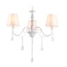 Подвесная люстра с абажуром и хрусталем Ambrella light TRADITIONAL TR4601