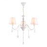 Подвесная люстра с абажуром и хрусталем Ambrella light TRADITIONAL TR4601