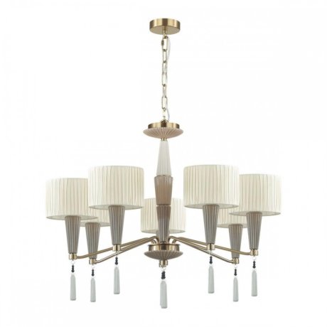 Подвесная люстра Odeon Latte с лампочками 5403/7+Lamps E14 Свеча