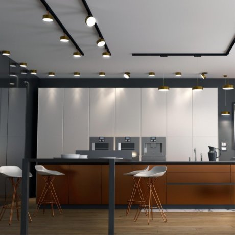 Трехфазный LED светильник 24W 4000К для трека Prometa Novotech 358760