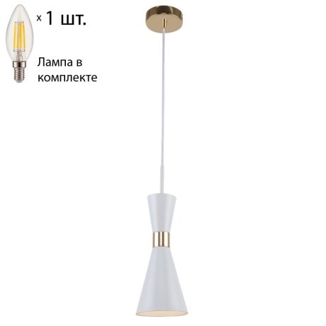 Подвесной светильник с лампочкой F-Promo Sheen 2758-1P+Lamps E14 Свеча