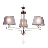 Подвесная люстра с абажуром и хрусталем Ambrella light TRADITIONAL TR4614