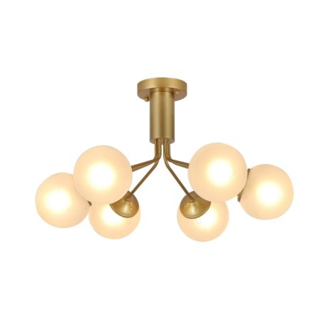 Потолочная люстра F-Promo Pax с лампочками 2631-6U+Lamps E27 P45