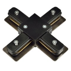 Коннектор X-образный (UL-00001282) Volpe UBX-Q121 K41 Black 1 Polybag