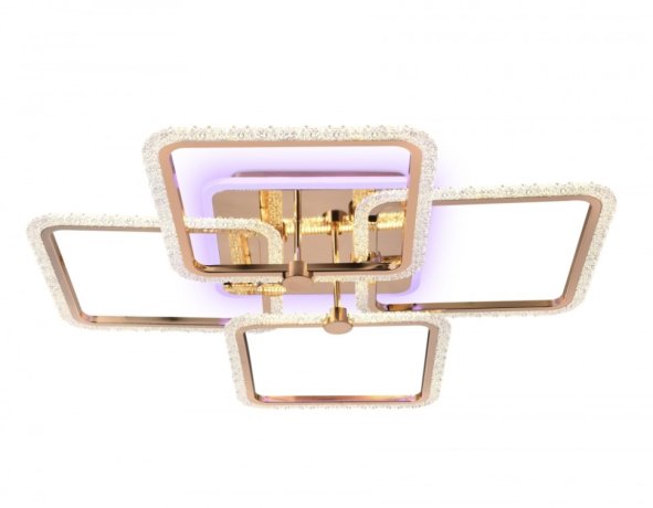 Потолочная светодиодная люстра с пультом д/у Ambrella light Acrylica FA538